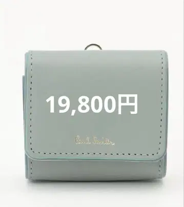 폴스미스 이어폰 케이스 AirPods 케이스 소가죽 소품함 스카이블루