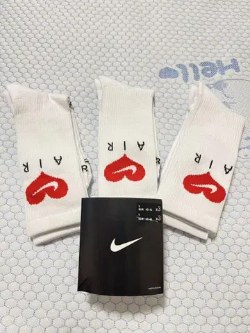 Nike 하트 AIR 삭스 3족 세트