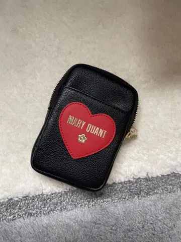 MARY QUANT 하트형 파우치