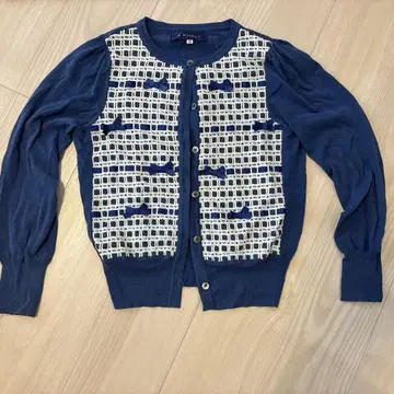 M's Gracy 체크 무늬 가디건 38
