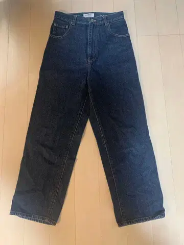 SLOBE IENA Le Denim 하이웨스트 스트레이트 데님 팬츠