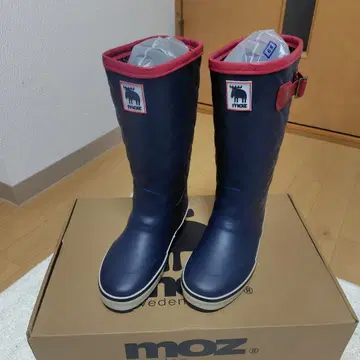 moz 레인부츠 네이비