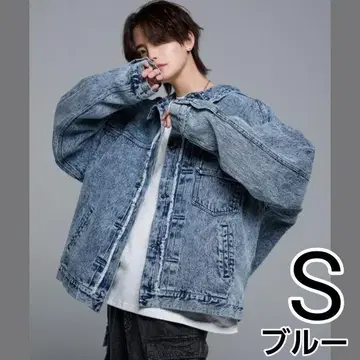 ADRER | 빈티지 오버 데님 자켓 | 블루 | S