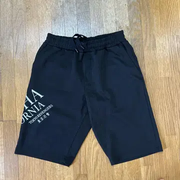 GOTCHA 블랙 숏팬츠 도쿄 리벤저스 콜라보