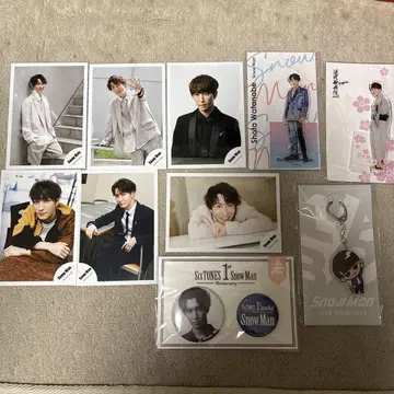 와타나베 쇼타 굿즈 세트