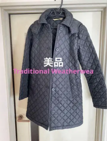 [Traditional Weatherwea] 퀼팅 자켓 롱 기장