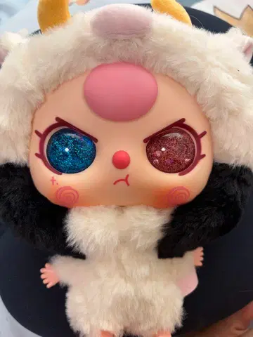 베이비 쓰리 우시 큰 머리 미니백 오일 눈 오드아이 커스텀