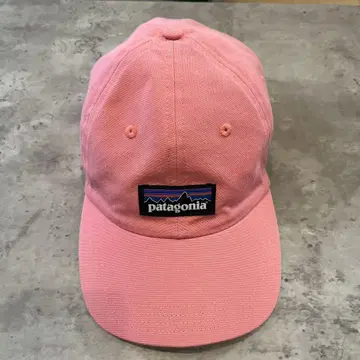 patagonia 핑크 캡 로고 포함