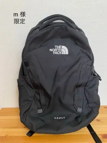 THE NORTH FACE VAULT 블랙 백팩