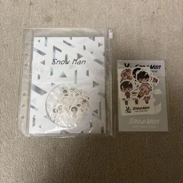 Snow Man 플레이크 씰