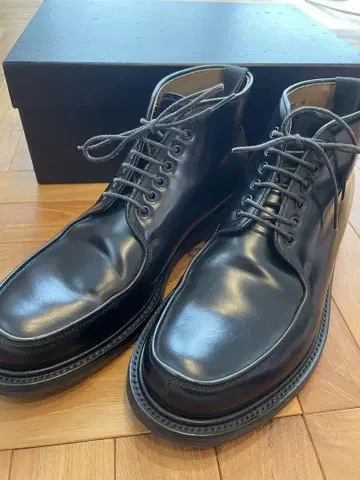 새상품급! 실바노 마차 블랙 가죽 신발