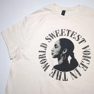 SWEETEST VOICE SADE 티셔츠 사이즈 L