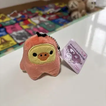 문어 소시지 도시락이 되자 마스코트 키체인 키이로이토리