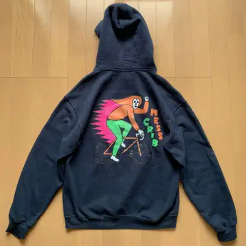 Mess Crib Tokyo NEON GHOST RIDER 네이비 M