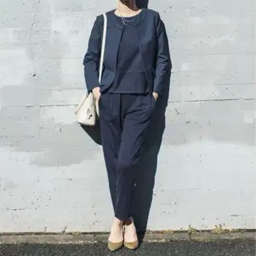 노카라 자켓 네이비 M