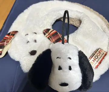 [ USJ ] SNOOPY 스누피 넥워머&귀도리
