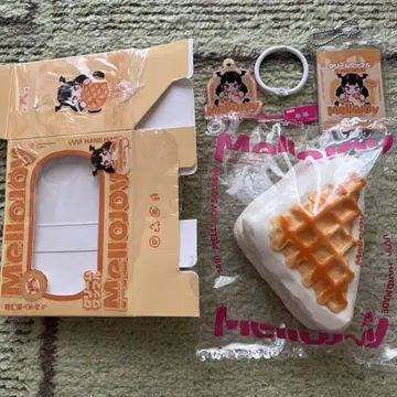 mellojoy 와플 삼각형 세트