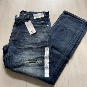 UNIQLO 슬림핏 데미지 진