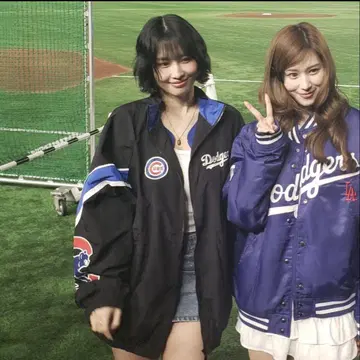 MLBTOKYO SERIES 2025 다저스 컵스 나일론 자켓