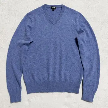 캐시미어 100% 고급 UNIQLO 니트 스웨터 새상품급 R-8151