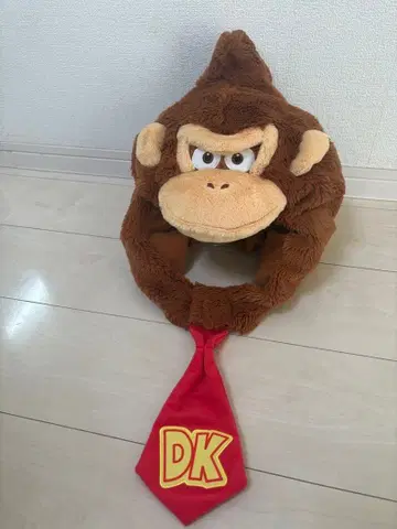 돈키콩 봉제 인형 모자 DK