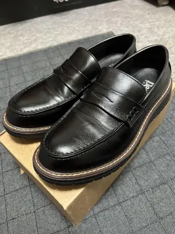 로퍼 남성용 블랙 25.5cm