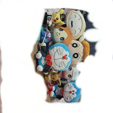 도라에몽 피카츄 짱구 봉제 인형 세트