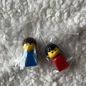 LEGO 미니 피규어 세트 파랑과 빨간색