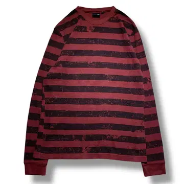 F787 [ 즉시 구매 OK ] VANS 서멀 롱 T 사이즈 L 보르도