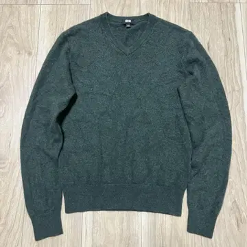 캐시미어 100% 고급 유니클로 니트 스웨터 R-8153