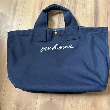 OURHOME 토트백 네이비