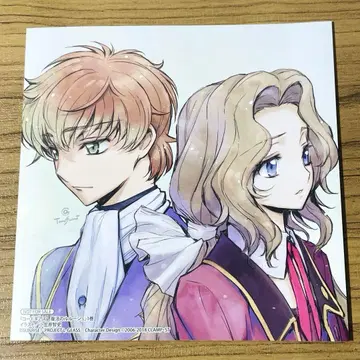 코드기어스 를르슈 부활 애니메이트 혜택 미니 색지 히메노기 스자쿠 나나리