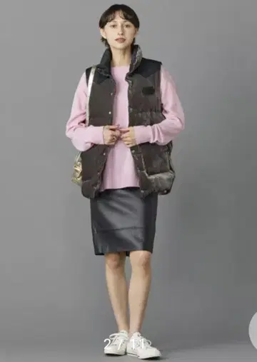MADISONBLUE 매디슨 블루 가죽 타이트 스커트