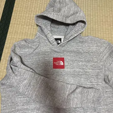 THE NORTH FACE 그레이 후드티 L