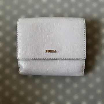 FURLA 그레이 접이식 지갑