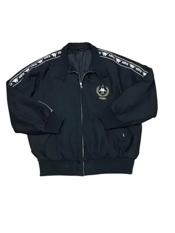 kappa GU 콜라보 자켓 블루종 L 사이즈 블랙