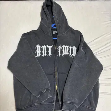 안티미드 ANTIMID 블랙 후드티 L