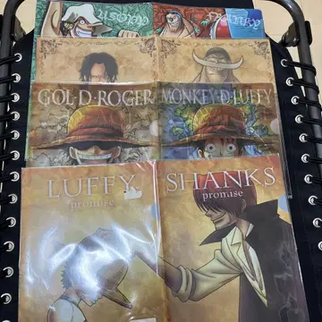 원피스 제일복권 클리어 파일 4세트