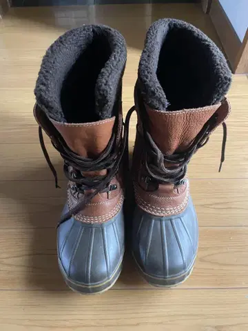LLBeen 스노우 부츠 텀블 가죽 28cm