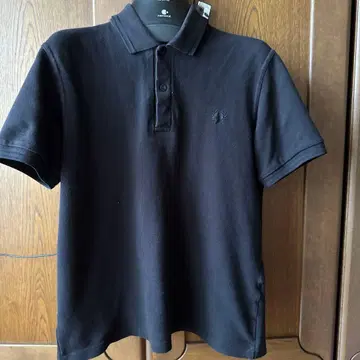 블랙 피케 셔츠 38인치