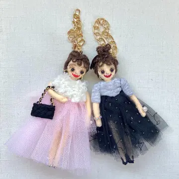 인형 참 백참 기프트 선물 백 키링