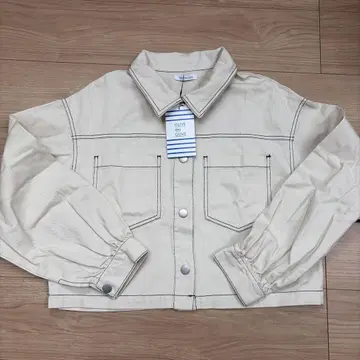 OLIVE des OLIVE 아이보리 데님 자켓