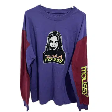 Xgirl 롱T셔츠 롱티 moussy 콜라보
