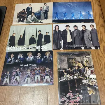 King & Prince A4 사이즈 포스터 6매 세트