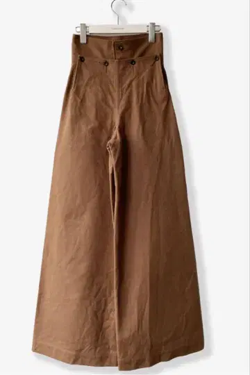 후미카우치다 CANVAS HIGH WAIST SAILOR PANTS