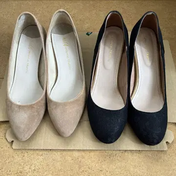 오리엔탈 트래픽 하이힐 베이지 40, 블랙 41