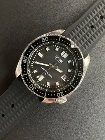 세컨드 다이버 6105 다이얼 침 7548-7000 SEIKO 다이버