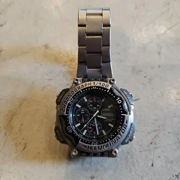 CASIO 카시오 손목시계 전원 꺼져 있습니다