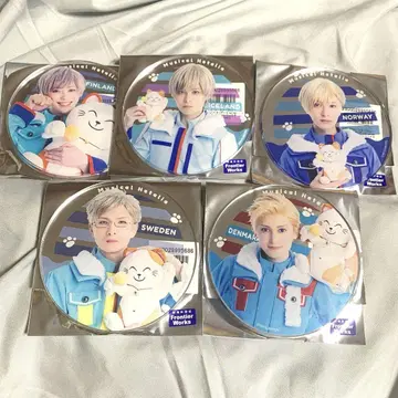헤타뮤 TW 마네키네코 콜라보 코스터 북유럽 파이브