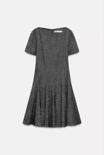 ZARA 숏 기장 플레어 원피스 2731/261
